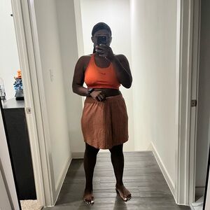 SHEIN Brown Mini Skirt